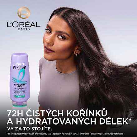 balzám na vlasy Hyaluron Pure L'ORÉAL PARiS ELSEVE