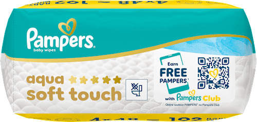 Feuchttücher Aqua Soft Touch (4x48 St) Pampers