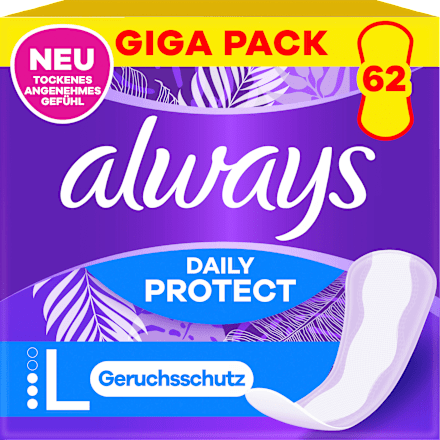 Slipeinlagen Long mit Duft Giga Pack always