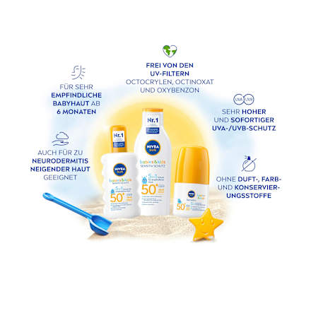 Sonnenroller babies & kids sensitiv LSF 50+ NIVEA SUN