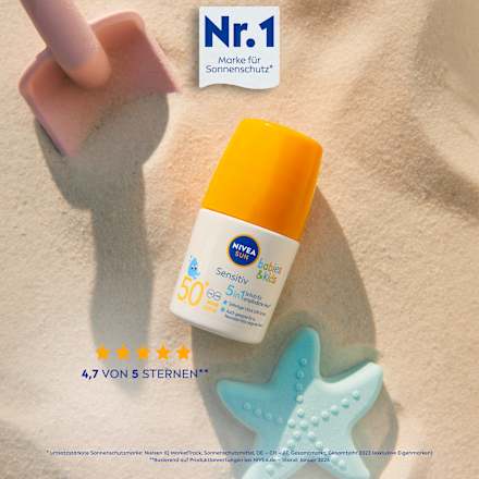 Sonnenroller babies & kids sensitiv LSF 50+ NIVEA SUN