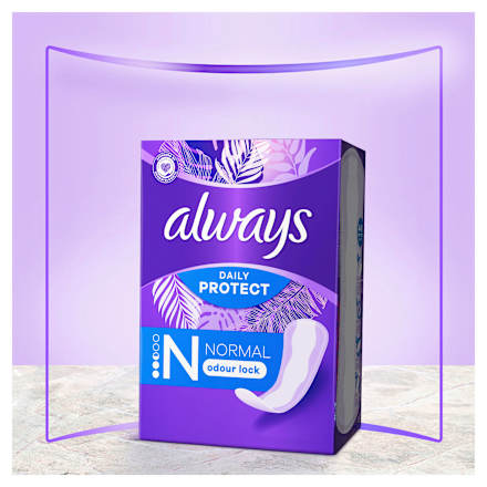 Slipeinlagen Daily Protect Normal mit Duft always