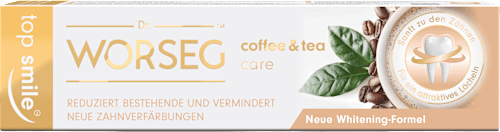 Zahnpasta Top Smile Coffee & Tea Care Dr. WORSEG