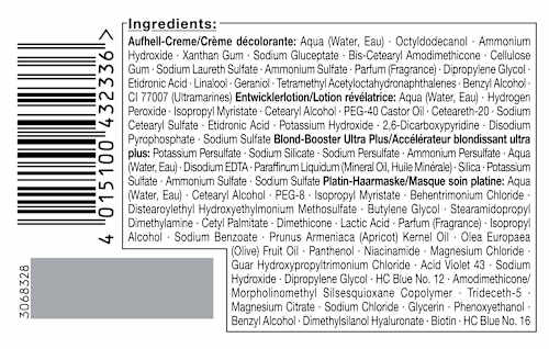 Blone Ultra Aufheller - Nr. L101 Silberblond Schwarzkopf Blonde