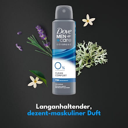 Deospray Clean Comfort mit Zink-Komplex Dove MEN+CARE