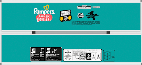 Baby Pants Baby Dry Gr. 6 Extra Large (13-19 kg) Limited Edition Paw Patrol Monatsbox Pampers