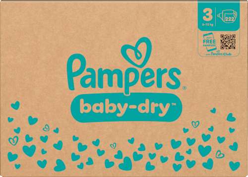 Windeln Baby Dry Gr. 3 Midi (6-10 kg) Monatsbox Pampers