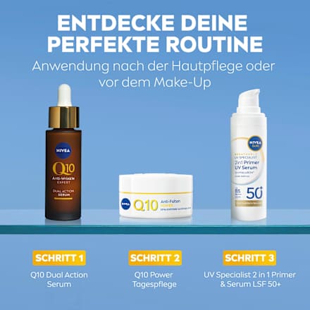 Sonnenfluid 2in1 Primer & UV Serum, LSF 50+ NIVEA SUN