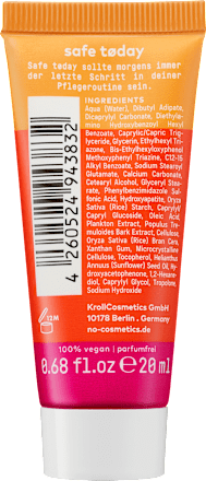 Nø safe tøday LSF 50+ Glowy Sunfluid NØ