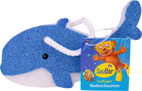 mycí houba Velryba SauBär