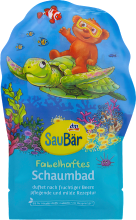 pěna do koupele modrá SauBär