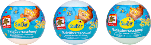 Badeüberraschung Unterwasser SauBär