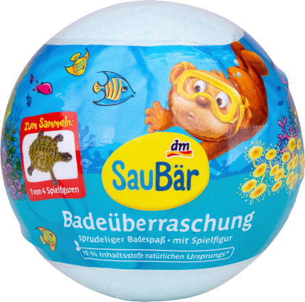 Badeüberraschung Unterwasser SauBär