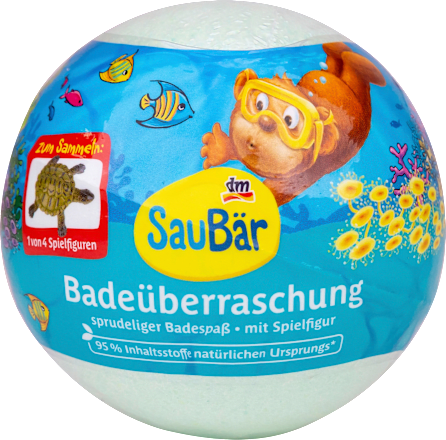 Badeüberraschung Unterwasser SauBär
