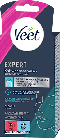 Kaltwachsstreifen Gesicht Expert Veet