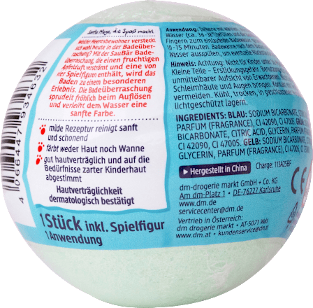Badeüberraschung Unterwasser SauBär