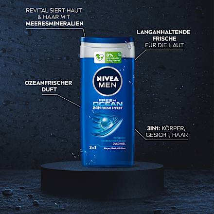 Dusche Fresh Ocean  NIVEA MEN
