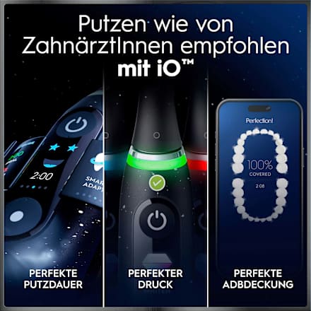 Elektrische Zahnbürste iO Series 10 Cosmic Black Oral-B