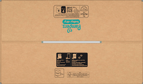 Windeln Baby Dry Gr. 7 Extra Large (15+ kg) Monatsbox Pampers