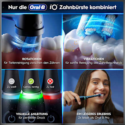 Elektrische Zahnbürste iO Series 10 Cosmic Black Oral-B