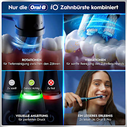 Elektrische Zahnbürste iO Series 6 Black Lava Oral-B