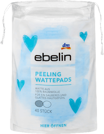 Wattepads Peeling Herzen ebelin