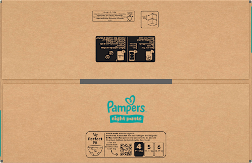 Baby Pants Night Gr. 4 (9-15 kg) Monatsbox Pampers