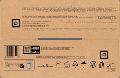 Baby Pants Night Gr. 4 (9-15 kg) Monatsbox Pampers night pants