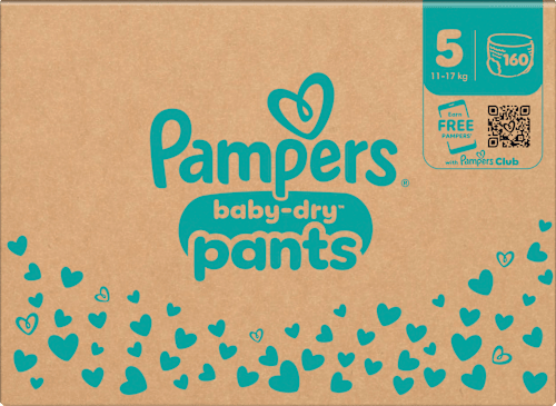Baby Pants Baby Dry Gr. 5 Junior (11-17 kg) Monatsbox Pampers