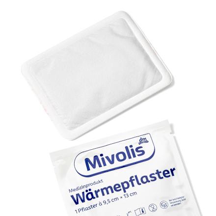 Wärmepflaster 9,5 cm x 13 cm Mivolis