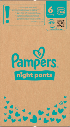 Baby Pants Night Gr. 6 (13+ kg) Monatsbox Pampers
