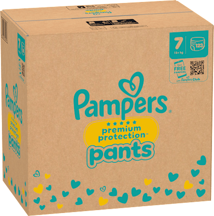 Baby Pants Premium Protection Gr. 7 Extra Large (15+ kg) Monatsbox Pampers