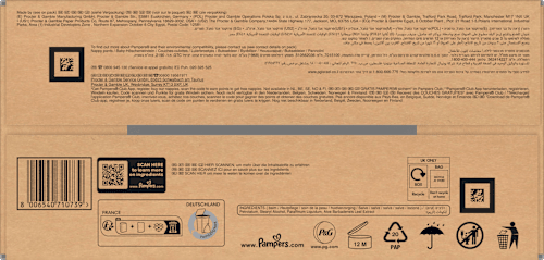 Baby Pants Night Gr. 6 (13+ kg) Monatsbox Pampers night pants