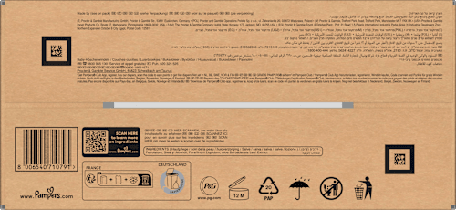 Baby Pants Baby Dry Gr. 6 Extra Large (13-19 kg) Monatsbox Pampers baby-dry