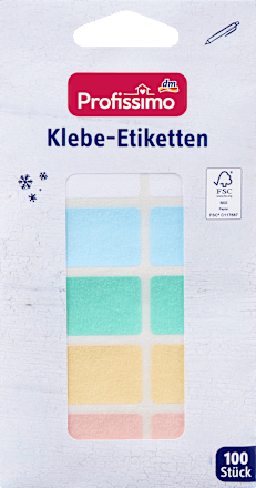 Klebeetiketten Profissimo