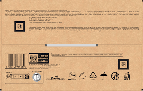 Windeln Baby Dry Gr. 4 Maxi (9-14 kg) Monatsbox Pampers