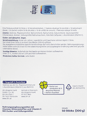 Elektrolyte, 50 Sticks Mivolis