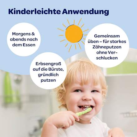 Zahnpasta Kids Mundflora+, 2-6 Jahre Dentinox