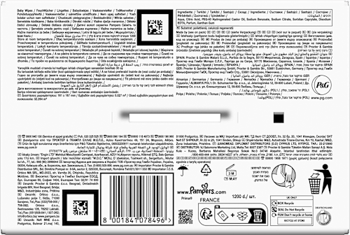 Feuchttücher Fresh Clean (15x80 St), Vorteilspack  Pampers