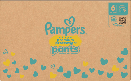 Baby Pants Premium Protection Gr. 6 Extra Large (13-19 kg) Monatsbox Pampers premium protection