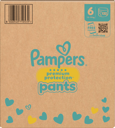 Baby Pants Premium Protection Gr. 6 Extra Large (13-19 kg) Monatsbox Pampers