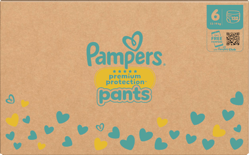 Baby Pants Premium Protection Gr. 6 Extra Large (13-19 kg) Monatsbox Pampers