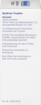 Baldrian-Tropfen  Mivolis