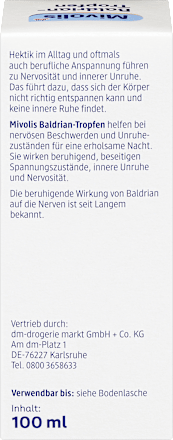 Baldrian-Tropfen  Mivolis