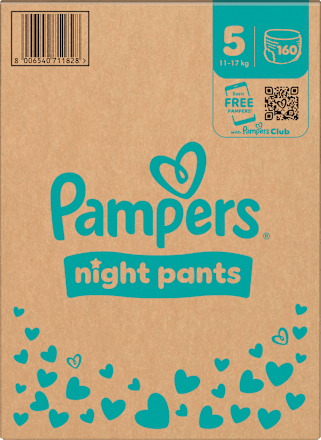Baby Pants Night Gr. 5 (12-17 kg) Monatsbox Pampers