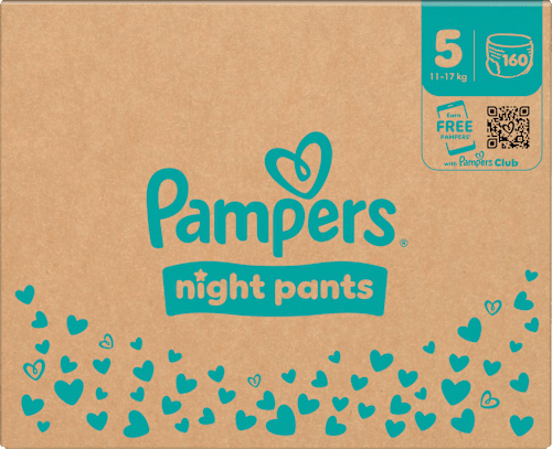 Baby Pants Night Gr. 5 (12-17 kg) Monatsbox Pampers