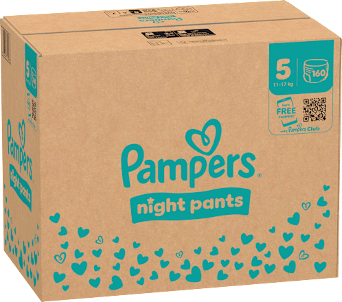 Baby Pants Night Gr. 5 (12-17 kg) Monatsbox Pampers