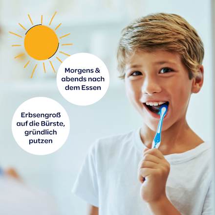 Zahnpasta Junior Mundflora+, 6-12 Jahre Dentinox