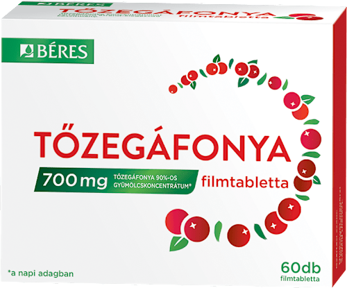 Tőzegáfonya tabletta Béres