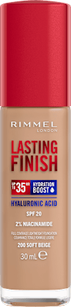 Lasting Finish tekoči puder, 200 Soft Beige RIMMEL LONDON